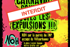 Carnaval contre les expulsions interdit